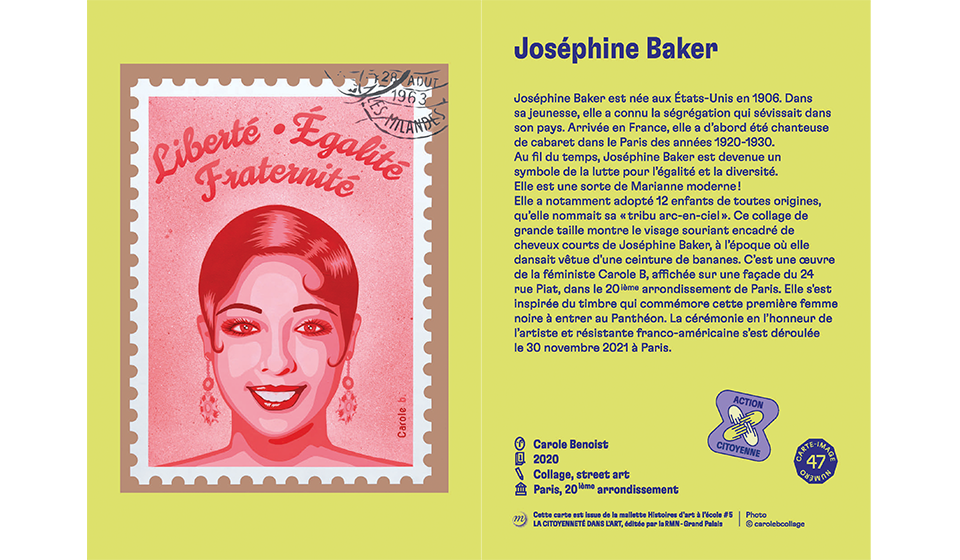 Extrait Mallette citoyenneté Joséphine Baker